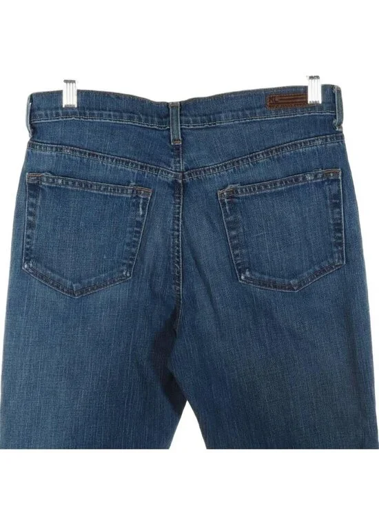 Vtg Ralph Lauren Jeans Womens Size 10 Distressed Stone Washed Stretch 33 x 30 - Picture 5 of 10
